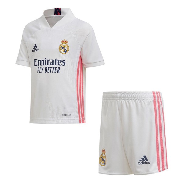Camiseta Real Madrid 1ª Niños 2020-2021 Blanco